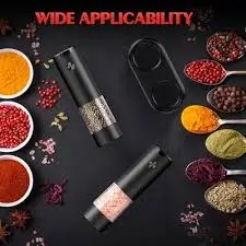 Comprehensive Review: Electric Salt and Pepper Grinder Set – Adjustable Coarseness, LED Light, Large Capacity